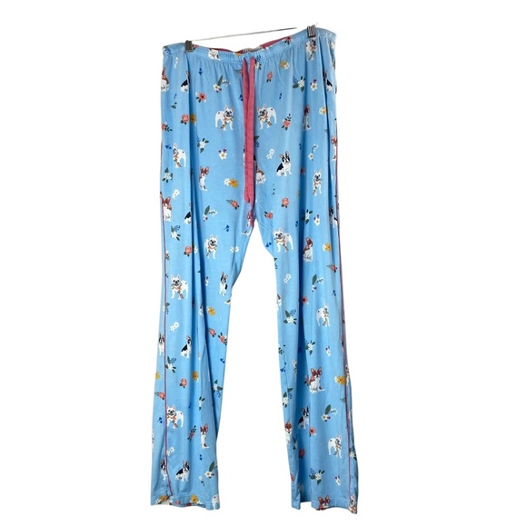P.J. SALVAGE Pajama Set Paws & Breathe Dog Print Size L - Picture 11 of 14
